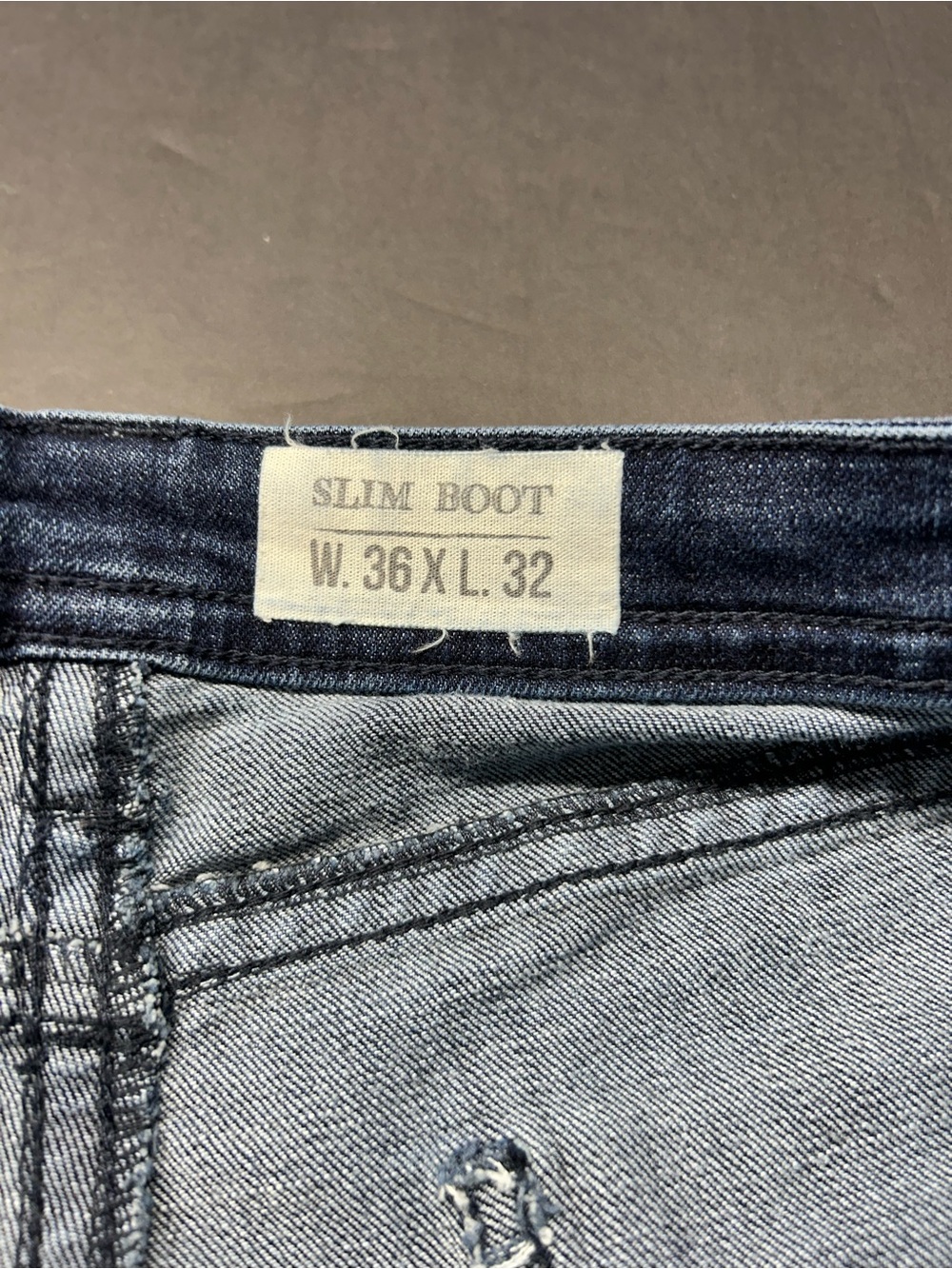 TK Axel Slim Boot Jeans, Mens 36x32, Western Cowboy jeans - Picture 6 of 11
